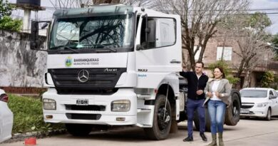 El Municipio de Barranqueras reacondicionará un camión para reforzar servicios en los barrios