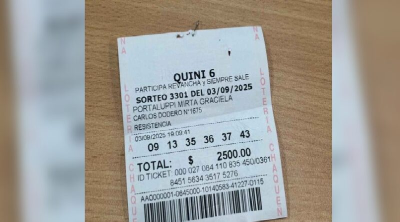 Barranqueras celebra: una emprendedora se quedó con el pozo millonario del Quini 6